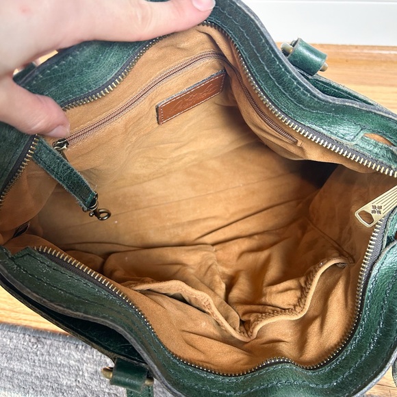 Patricia Nash Poppy Leather Tote Shoulder Bag - Picture 8 of 10